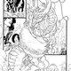 Final uncolored art from A-Force #7, by Ben Caldwell. Art provided by Marvel Comics.